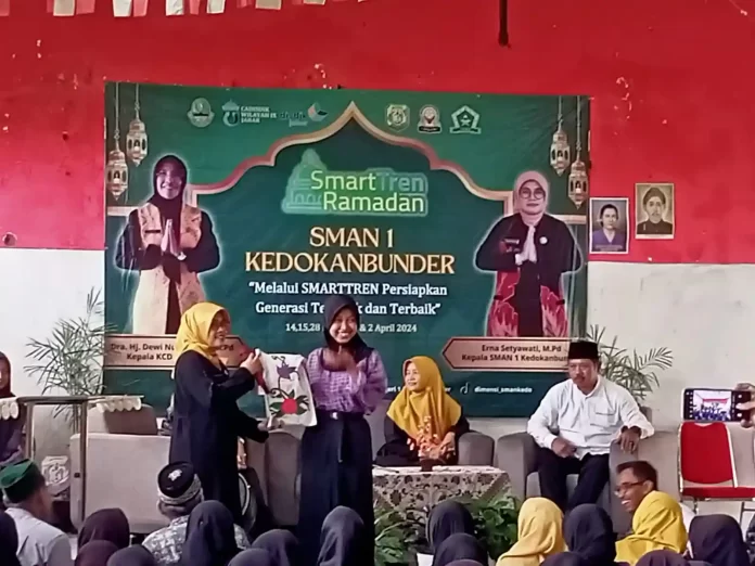 sman 1 kedokanbunder gelar smart tren