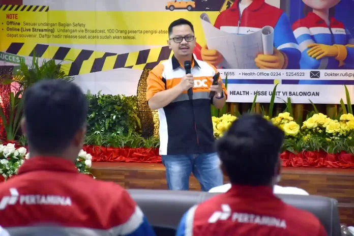 pertamina ru vi gelar safety driving