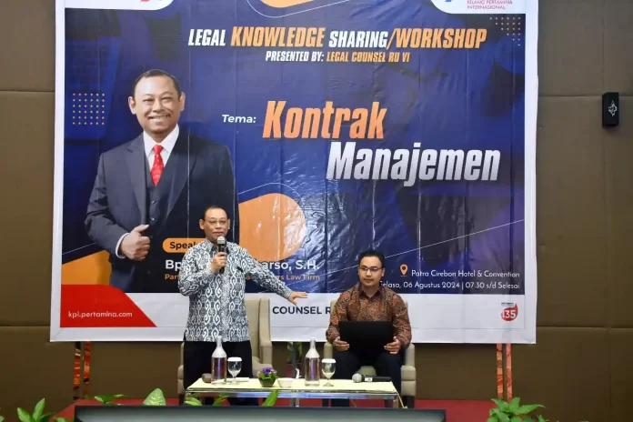 Pertamina RU VI Gelar Workshop Legal