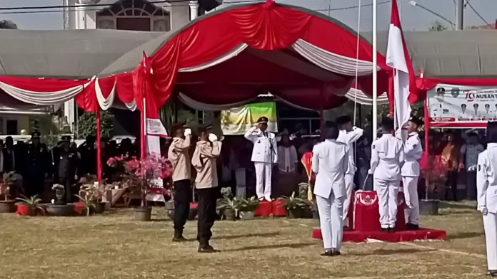kecamatan juntinyuat gelar upacara hut ri ke 79 kecamatan juntinyuat gelar upacara hut ri ke 79