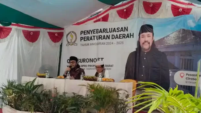 ono surono gelar penyebarluasan perda tentang fasilitasi pesantren