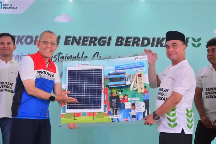 Pertamina RU VI Wujudkan Sekolah Energi Berdikari di SMKN 1 Balongan