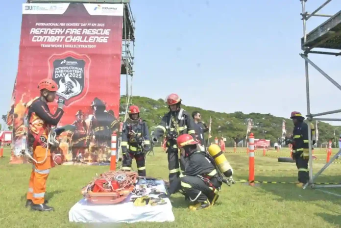 Kilang Balongan Gelar Kompetisi Fire Rescue