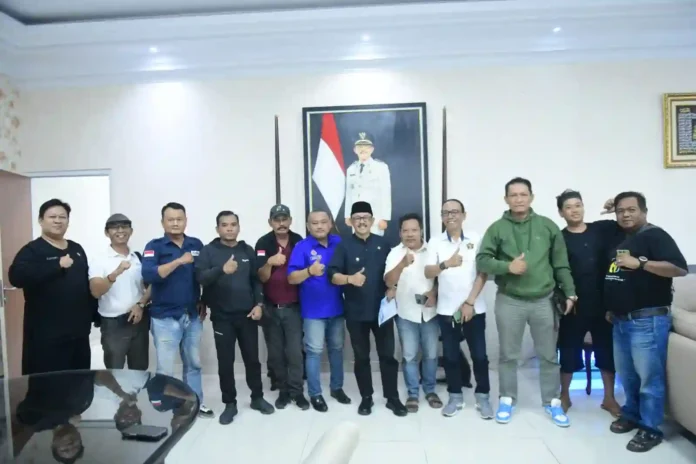 audiensi fkji dan wabup