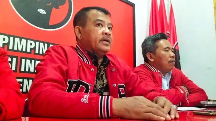 dpc pdip indramayu soal pengosongan kantor