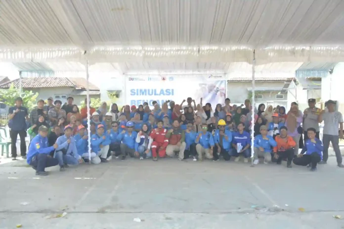 pertamina balongan latih pemuda siaga bencana