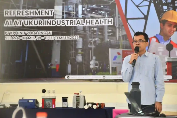 refreshment alat ukur pertamina
